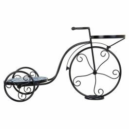 Soporte para Maceta Alexandra House Living Negro Hierro Azulejo Bicicleta 26 x 43 x 67 cm Soporte para Maceta Alexandra House Living Negro Hierro Azulejo Bicicleta 26 x 43 x 67 cm