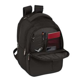 Cartera Escolar Safta Business Black-Blue-Grey Mochila Portatil 15,6-' Y 14,1-' + Tab 9,7-'+Usb Cartera Escolar Safta Business Black-Blue-Grey Mochila Portatil 15,6-' Y 14,1-' + Tab 9,7-'+Usb