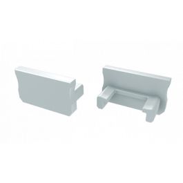 Tapón Final Perfíl Tipo A - Plástico Blanco Precio: 0.49999983. SKU: 15096781734275