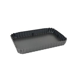 Molde para horno desmontable Quttin 27.3 x 20 x 3 cm (6 Unidades) Molde para horno desmontable Quttin 27.3 x 20 x 3 cm (6 Unidades)
