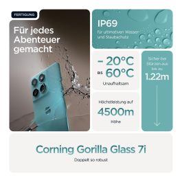 Motorola Edge 60 Fusion Smartphone 5G - 6.67" Pantalla Super HD 120Hz, 256GB Almacenamiento, 8GB RAM, Cámara 50MP, Carga TurboPower 68W, Batería 5200 mAh, Android 15, Color Turquesa