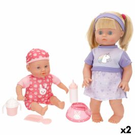 Muñecas Colorbaby 17 X 42 X 11 CM 2 Unidades Muñecas Colorbaby 17 X 42 X 11 CM 2 Unidades