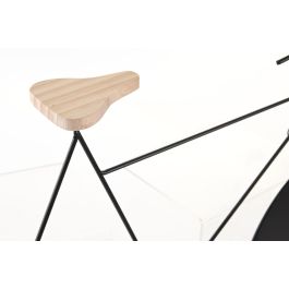 DKD Home Decor Decoracion Pared Loft Metal Negro 74 x 43.5 x 10 cm