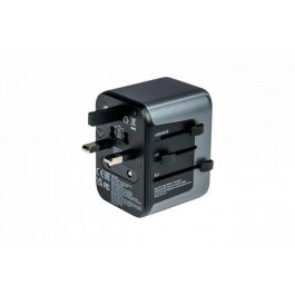 Verbatim Uta-03 Adaptador Universal De Viaje Con 1 Puerto Usb-C - 2 Puerto Usb-A - 2 Puerto Usb-C