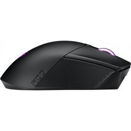 ASUS ROG Gladius III, ratón gaming óptico, 19000 dpi, 6 botones, cable USB, negro