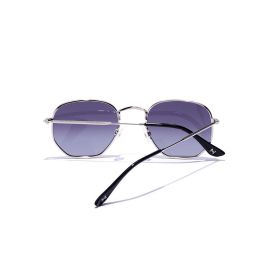 Hawkers SIXGON DRIVE Gafas de Sol Polarizadas Silver Grey Unisex UV400 Metal Negro Gris
