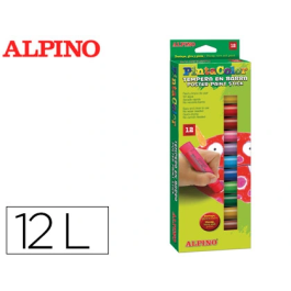 Alpino Pintacolor Tempera en Barra Caja de 12 Colores Surtidos Precio: 8.79000023. SKU: B1JGHAYHJC