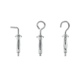 Rapid Taco de Expansión Metálico R8x32 para Pladur y Paredes Huecas (Bolsa 12 Unid)