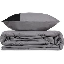 ASI8682870019355 Juego de Cama, 1 Funda Nórdica 220x240 cm, 2 Fundas de Almohada 60x60 cm, 100% Algodón, Gris ASI8682870019355 Juego de Cama, 1 Funda Nórdica 220x240 cm, 2 Fundas de Almohada 60x60 cm, 100% Algodón, Gris