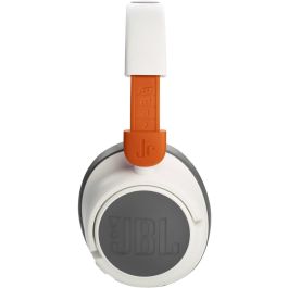 JBL Auriculares Over-Ear JR 460 NC con Noise-Cancelling para Niños – Blancos