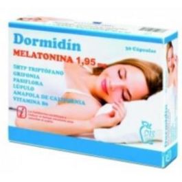 Duermedis (Dormidin) - Ayuda para Conciliar el Sueño con Melatonina, Pasiflora y Vitamina B6 - 30 Cápsulas Precio: 12.5900005. SKU: B1HYP957WY