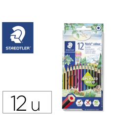 Staedtler Noris Colour Slim Triangular Lápices de Colores Caja de 12 Colores Surtidos Precio: 5.79000004. SKU: B1AGPBHFYW