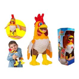 Bandai Peluche Musical Gallo Bartolito La Granja De Zenón 13x17x34 Cm Con Luces Y Sonidos