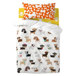 Juego de funda nórdica HappyFriday Mr Fox Dogs Multicolor Cuna de Bebé 2 Piezas Precio: 25.4999998. SKU: B1C26SAPKS