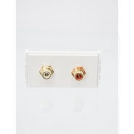 Vivolink Outlet Panel 2 x RCA, White Precio: 33.4999995. SKU: B16PXRK3VX