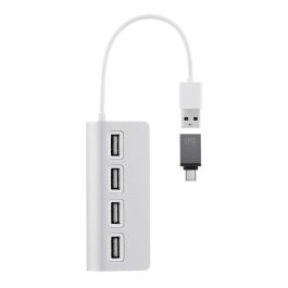 Hub USB T'NB TNB HUB autoalimentado USB 2.0 de 4 puertos - aluminio Gris Precio: 23.50000048. SKU: B1HXDTFKBH