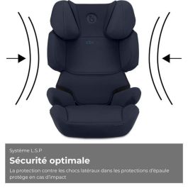CYBEX CYB4063846375271 Silla de Coche Solution X i-Fix, para Niños de 3 a 12 Años, Color Blue Moon