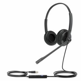 Yealink UH34 Dual Auricular USB Profesional Binaural para Microsoft Teams, Cancelación de Ruido, Ultraligero Precio: 48.50000045. SKU: S0231041