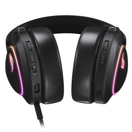 ASUS ROG Delta II Auriculares Gaming Inalámbricos y Alámbricos USB-C con Micrófono Extraíble y Control de Volumen, Negro