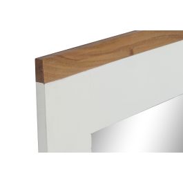 DKD Home Decor Espejo Daniela Blanco Marron 113 x 90 x 1.5 cm