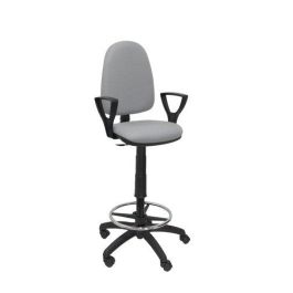 Taburete Piqueras Y Crespo Ayna Brazos Fijos Ergomico Mecanismo De Contacto Permanente Regulable En Altura Y Aro Reposapies Asiento Y Respaldo Tapizados Bali Gris Precio: 223.98999942. SKU: S5702415