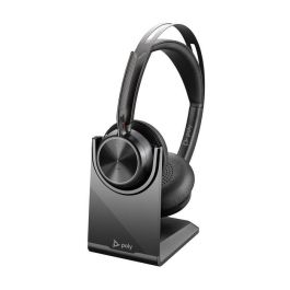 HP Poly VFOCUS2 USB-A Headset with charge stand
