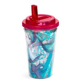 PUCKATOR Vaso Reutilizable Hatsune Miku 500ml SK Ecozen Libre BPA, Doble Pared Mantiene Frío, No Apto Microondas/Lavavajillas