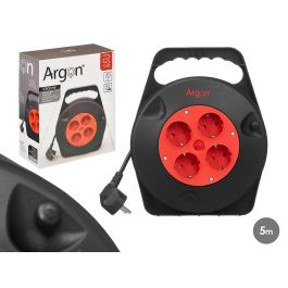 Argon Cable Enrollable Eléctrico 5m 4 Enchufes 2300W Negro/Rojo (Set de 6) Precio: 61.68999991. SKU: B12SGV5CT6