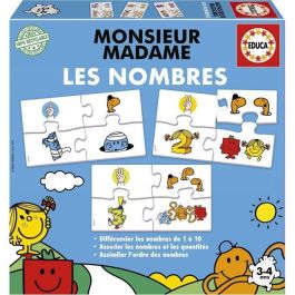 Juego de aprendizaje - EDUCA - Monsieur Madame - Números Juego de aprendizaje - EDUCA - Monsieur Madame - Números