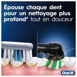 Oral-B VITALITY PRO NEGRO Cepillo Dientes Eléctrico con Temporizador, 3 Modos de Cepillado y 8800 Rotaciones/Minuto, 1 unidad