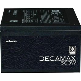 Zalman Decamax Fuente de Alimentación PC 500W ATX 80 PLUS Negra