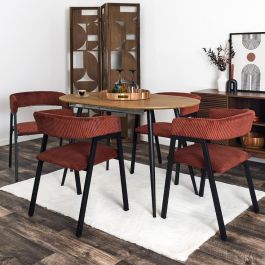 Silla Diseño Scott Terracota Home Deco Factory