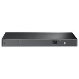 TP-Link Omada Smart Switch Gestionable 24 Puertos Gigabit PoE+ RJ45, 4 Puertos SFP, 56 Gbps para Redes Empresariales