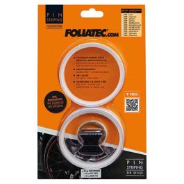 Foliatec FO34390 Pin Diseño Llanta Ayuda Montaje Blanca 6mm 4 Tiras 2.15m