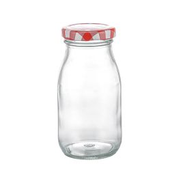 Botella de vidrio 250 ml con tapa Mediterráneo - Inde (24 Unidades) Botella de vidrio 250 ml con tapa Mediterráneo - Inde (24 Unidades)