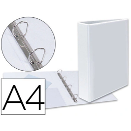Esselte Carpeta Canguro 4 Anillas Mixtas 40mm A4 Plástico Blanca Precio: 5.50000055. SKU: BIX55295