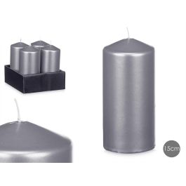 Vela Taco Plata 15,5Cm Acorde (12 Unidades) Vela Taco Plata 15,5Cm Acorde (12 Unidades)