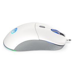 Endorfy GEM Plus Ratón Gaming Onyx White