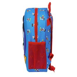 Mochila Escolar Mickey Mouse Clubhouse Azul 27 x 33 x 10 cm