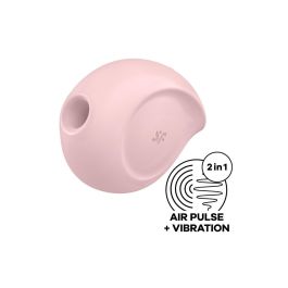 SATISFYER Sugar Rush Estimulador y Vibrador de Aire Rosa