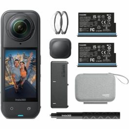 Insta360 X5 Bundle Edition Cámara Deportiva 360° 8K WiFi Bluetooth FlowState Resistente al Agua Batería 185 min INS6977644761496