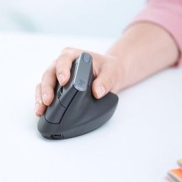 Ratón Ergonómico Inalámbrico por Bluetooth Logitech Vertical MX/ Batería recargable/ Hasta 4000 DPI Ratón Ergonómico Inalámbrico por Bluetooth Logitech Vertical MX/ Batería recargable/ Hasta 4000 DPI