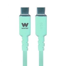 Cable USB 2.0 Tipo-C Woxter PE26-189/ USB Tipo-C Macho - USB Tipo-C Macho/ Hasta 60W/ 480Mbps/ 1.2m/ Verde Precio: 4.79000038. SKU: B134GF55F8