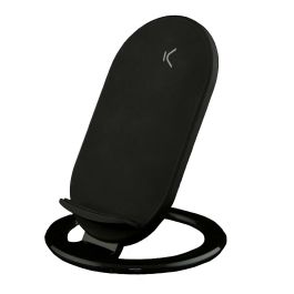 Cargador Inalámbrico para Smartphones Qi KSIX Negro Cargador Inalámbrico para Smartphones Qi KSIX Negro