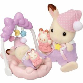 Sylvanian Families 5806 Las hermanas conejitas de chocolate: hora de dormir