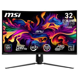 MSI MPG 321CURXDE Monitor Gaming Curvo 31.5" QD-OLED 4K 240Hz Precio: 1361.50000052. SKU: B159VH7JXG