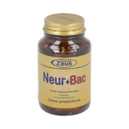 ZEUS Neur+Bac 30 Cápsulas - Melena de León, Ginkgo, DMAE, Probióticos y Melatonina para Memoria y Microbiota Precio: 62.5000002. SKU: B1KMFC26WJ