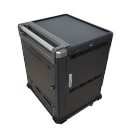 Ewent Ew1703 16 Carro Armario de Carga para 16 Tablets y Portátiles hasta 17" con Carga Inteligente y Bloqueo Seguro