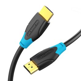 Vention AACBI Cable HDMI 2.0 4K Ultra HD 3 Metros Macho a Macho con Conectores Chapados en Oro y Cubierta Trenzada de Nylon Negro Precio: 5.89000049. SKU: B1A49Q8QCP