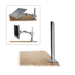 Lindy Soporte de Mesa con Abrazadera de 450mm, Plata, Modular para Pantallas y Laptops Precio: 43.49999973. SKU: B155TCXQ8T